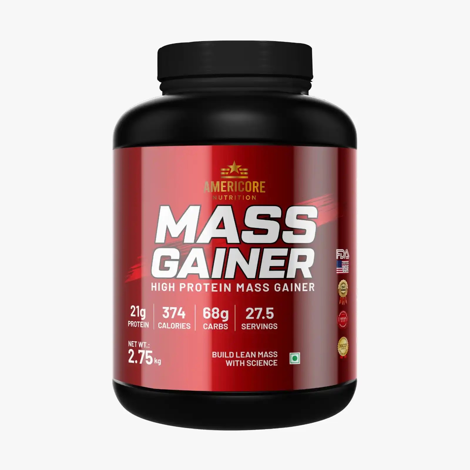 Mass Gainer 2.75Kg (Red)